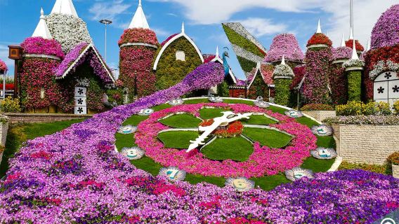 Dubai Miracle Garden Admission Tickets