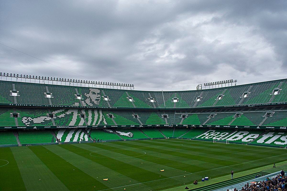 Estadio Benito Villamarín - Entrada para el partido de la Champions League del Real Betis - Entrada para el partido en casa del Real Betis mismo precio para todos los públicos [Experiencia inmersiva en la emoción de La Liga/billete electrónico]