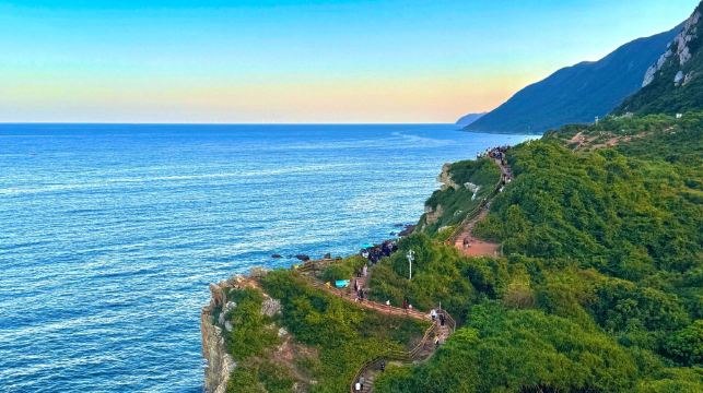 深圳玫瑰海岸+桔釣沙+楊梅坑+大鵬所城一日遊-可中英文服務