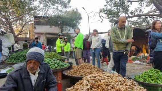 Jaipur: Tour xe đạp buổi sáng 3 giờ tham quan Thành phố cổ Jaipur