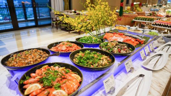 Zhuhai Chimelong Hengqin Bay Hotel Nachmittagstee + Abendbuffet+ Yacht + Hengqin Bay Water World