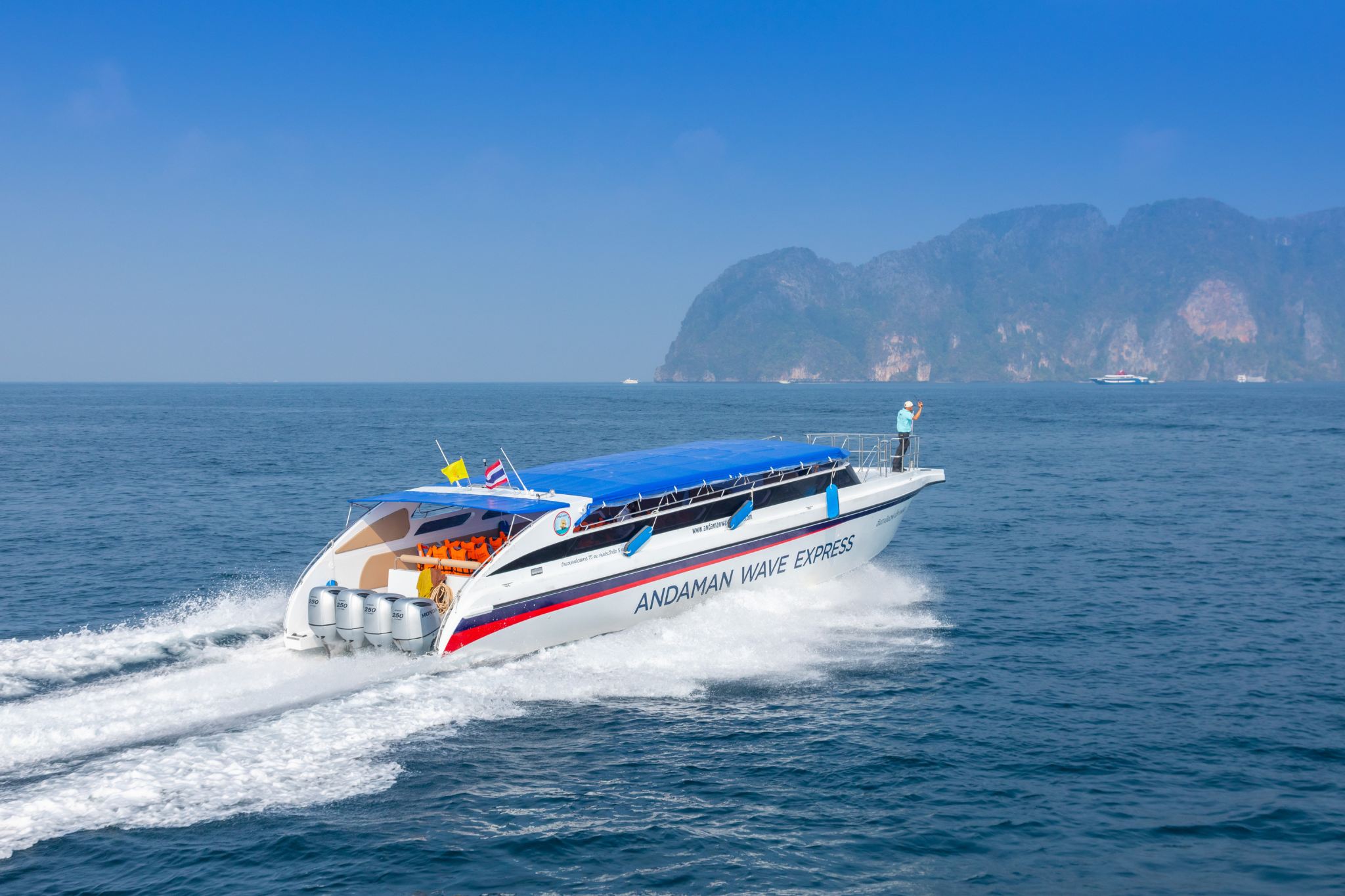 [Biglietto ufficiale per il traghetto veloce] Krabi - Phi Phi Tonsai/Laemtong/Railay Beach (trasferimento opzionale)