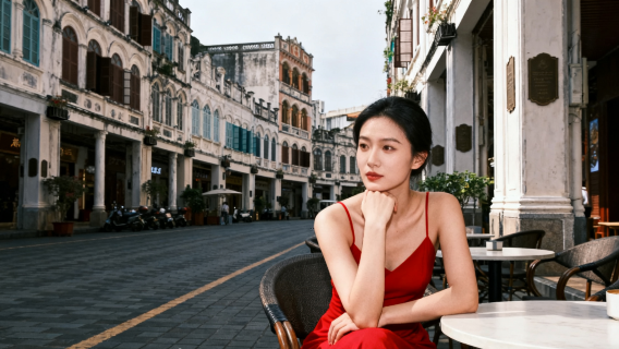 海口騎樓老街旅拍【跟拍攝影親子照情侶閨蜜兒童跟拍家庭旅拍】