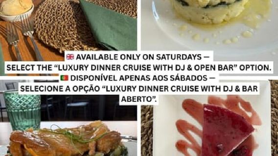 Lisboa: Crucero con fiesta al atardecer con DJ y barra libre