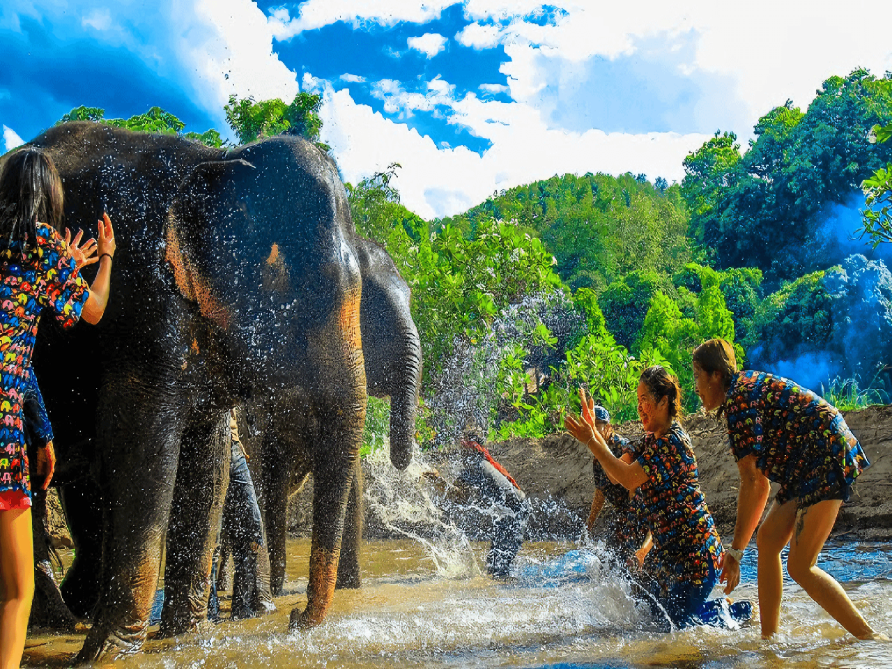KANTA Elephant Half Day Tour from Chiang Mai with Transfer