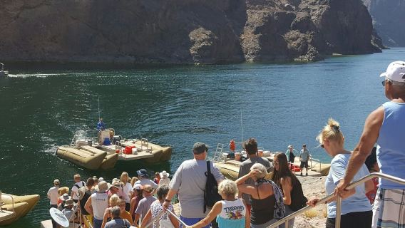 Da Las Vegas: Tour in gommone di mezza giornata alla Diga di Hoover