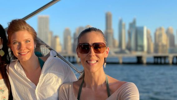 Dubai Marina: Luxury Sunset Cruise + Food & Soft Drinks