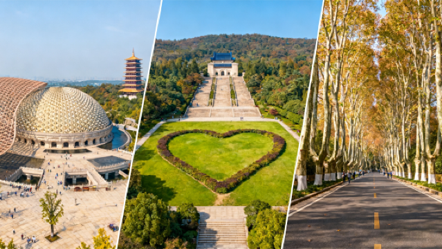 南京網紅牛首山文化旅遊區+中山陵景區+美齡宮+梧桐大道一日遊