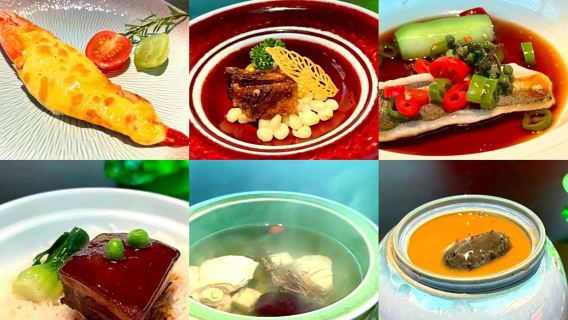 상하이 연천하•연락 [상하이 첫 매장] (천년의 연락+궁정 미학+고금의 향연+선택 가능한 고대 복장 및 메이크업 체험)