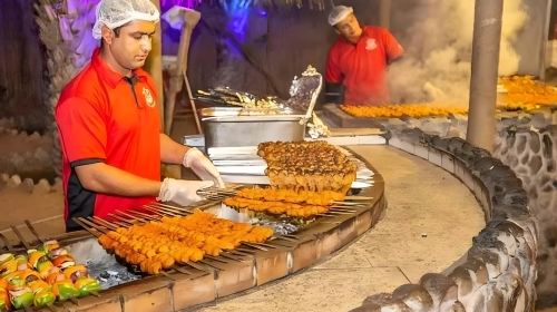 Abu Dhabi: Desert Safari with Central/ Home & Hotel Pickup, Dinner, Live Shows and Sand Boarding 9