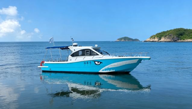 【海口遊艇包船出海】華彩海口灣36尺海森號遊釣艇包船出海+海釣