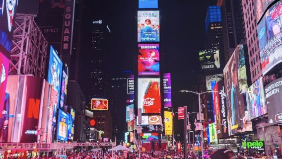 Patung Liberty New York + Lembu Tembaga Wall Street + Dataran Times + Dewan Persekutuan [Tanpa Risiko]