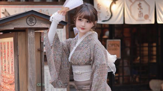 日本東京浅草での着物レンタル＆写真撮影体験|レース振袖浴衣ヘアスタイル人気スタイル充実