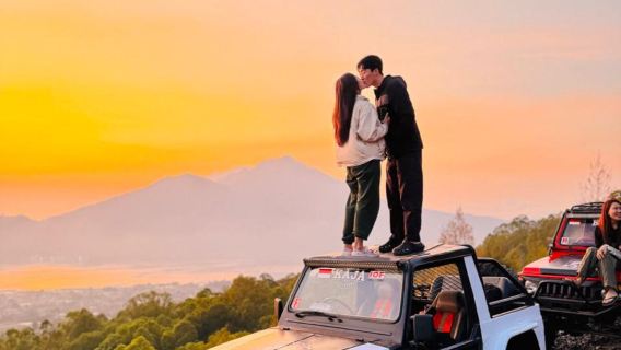 Tur Jeep Sunrise Gn. Batur dengan Antar Jemput Hotel & Montana Caffe