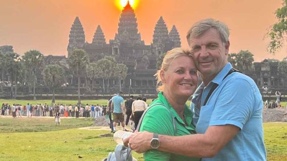 Angkor wat Double combo | Sunset and Sunrise (Next day) Small-Group Tour 