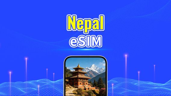 Nepal eSIM | 4G | Pakej harian/pakej data | Caj 24 jam | 1-30 hari | Kod QR