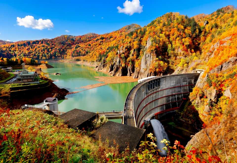 Autumn Special] Hoheikyo Dam + Lake Shikotsu + Jozankei Day Tour