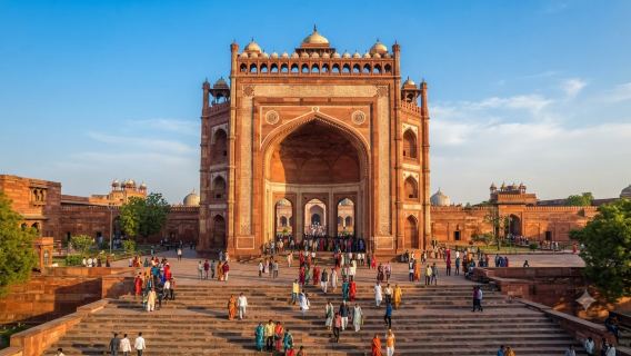 Kohteesta Agra: Fatehpur Sikrin yksityinen nähtävyyskierros