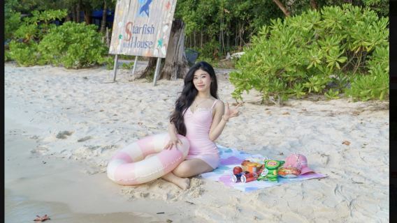 1 day Phu Quoc starfish beach and bamboo basket boat tour