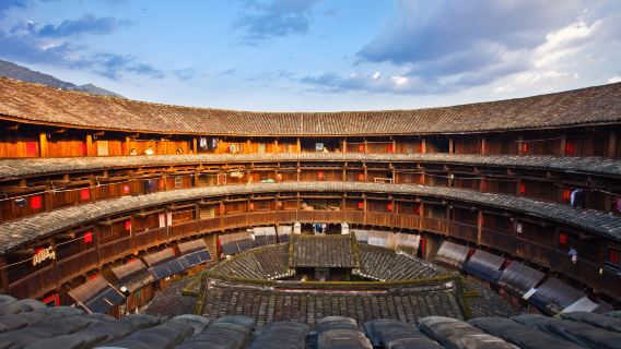 Lawatan Tulen Berkualiti Tinggi·Fujian Tulou [Yunshuiyao Nanjing + Raja Tulou Yongding] Lawatan Sehari Dua Tarikan Pelancongan
