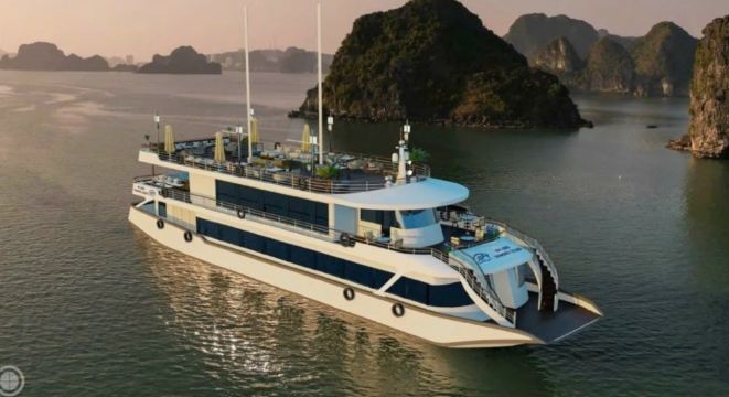 豪華五つ星クルーズ】ベトナム｜ハロン湾＋スンソット洞窟＋ティー