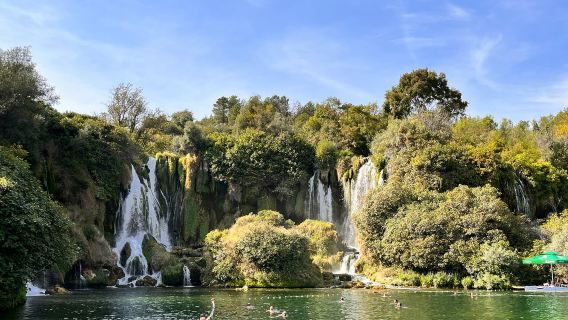 Passeio de um dia de ida e volta de Sarajevo para as Cachoeiras de Kravice + Blagaj + Mostar, Bósnia