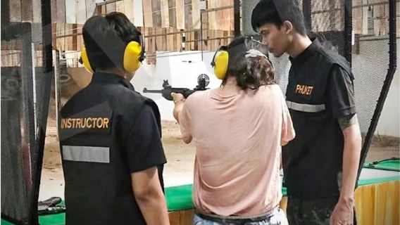 Phuket Jiatu Shooting Center admission ticket[Multiple caliber bullets to choose from + professional coaches + professional venues + live- Shooting]