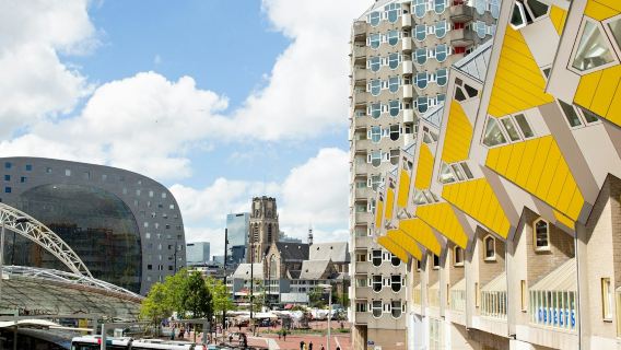 ทัวร์หนึ่งวัน: เมืองรอตเตอร์ดัมสมัยใหม่ เมืองเฮกทางการเมือง และเมืองเดลฟท์ทางประวัติศาสตร์