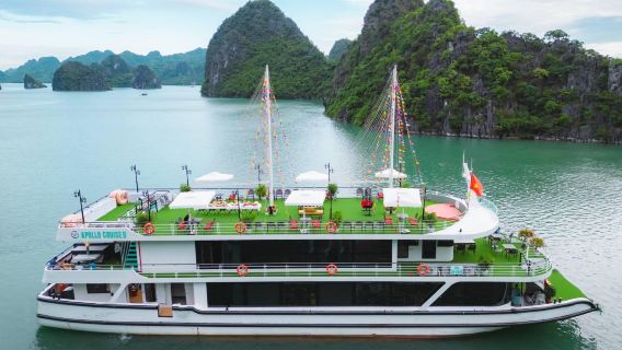 เรือสำราญระดับ 5 ดาวหรูหรา APOLLO อ่าวหะล็อง ฮานอย เวียดนาม