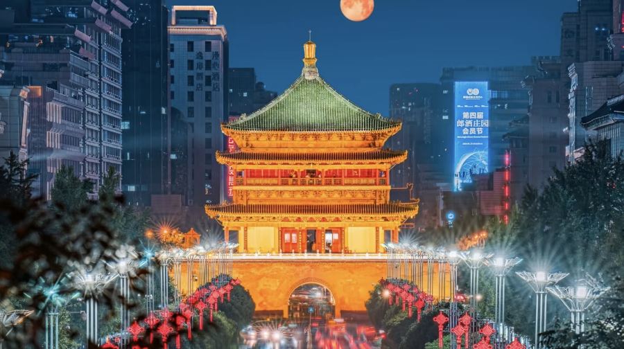西安夜遊-地標城市漫步+唐代歌舞表演+餃子/宮廷宴