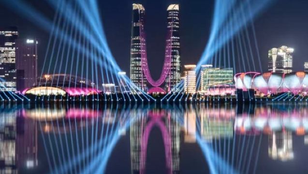 錢塘江(武林門碼頭)夜遊【京杭大運河+錢塘江聯遊，賞燈光秀】