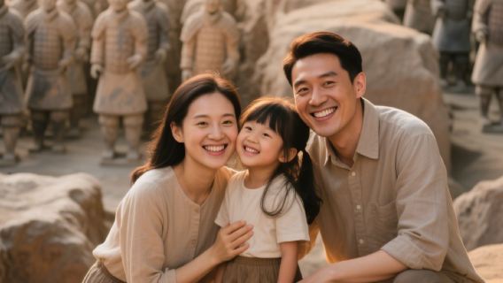 家庭私家團 · 秦始皇帝陵博物院(兵馬俑) · 不拼團√家庭獨立用車√獨立導遊