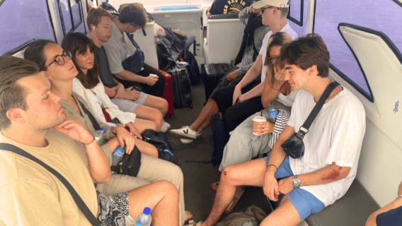 Boot zwischen Gili Island und Lombok (Inter Island)