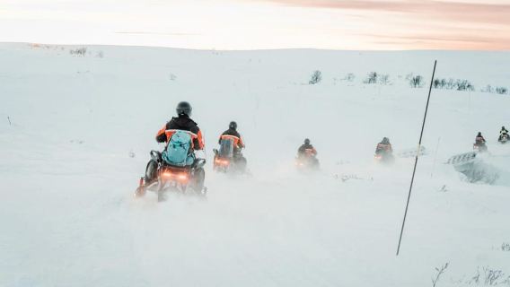 Alta: Snowmobiling & Ice Fishing Adventure