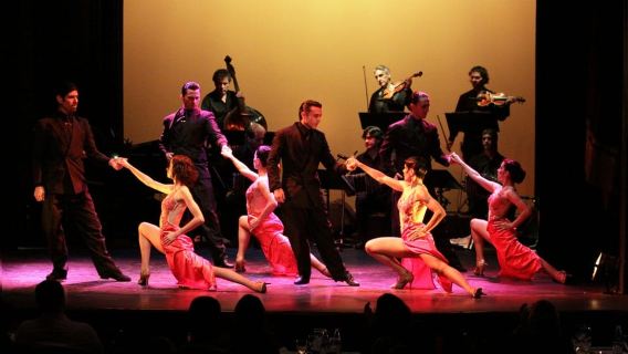 Spettacolo di tango a Buenos Aires e cena al Piazzolla Tango