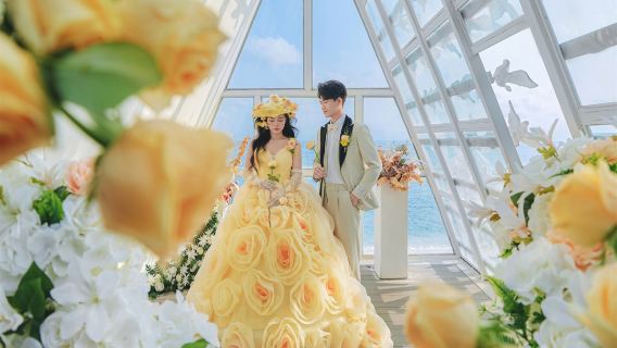 三亞Trip Moments【拍攝婚紗照/結婚照/婚紗攝影/影像/服裝任選/酒店接機/照片全送】