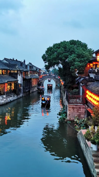 上海包車：萬三水上財道+西塘風景區【萬三生萬財，發財一日遊】