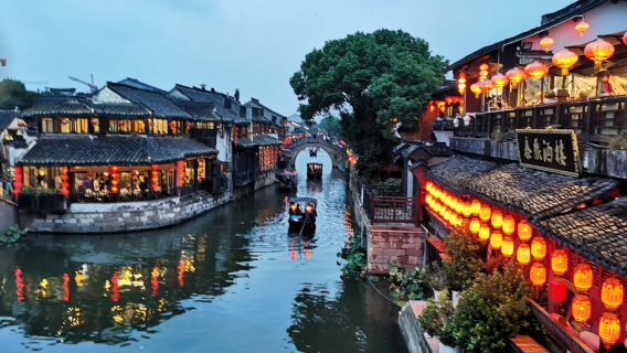 上海包車：萬三水上財道+西塘風景區【萬三生萬財，發財一日遊】
