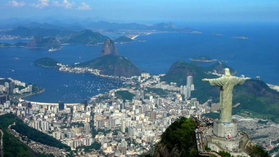 1-day tour in Rio de Janeiro, Brazil [Christ the Redeemer panoramic city views + Sugarloaf Mountain + Sambadrome]