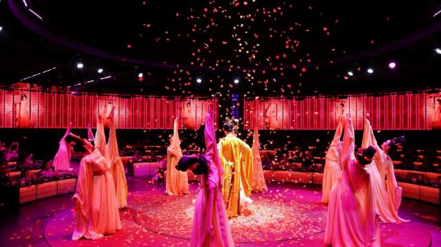 【杭州宮宴·宮廷餐秀】浙江杭州漢文化美食劇場·燕享食禮丨提供妝造+宮廷樂舞+可選午宴/晚宴