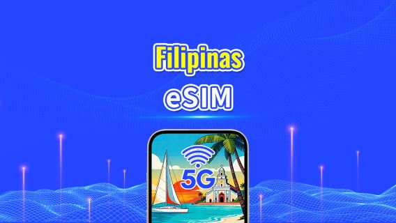 Filipinas 5G eSIM eSIM 5G | Pacote de Dados Diário/Total | 1–30 dias | Cobrança por dia do calendário | QR Code