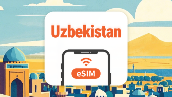 Oezbekistan eSIM | AI & TikTok | 1–30 Dagen | QR-code