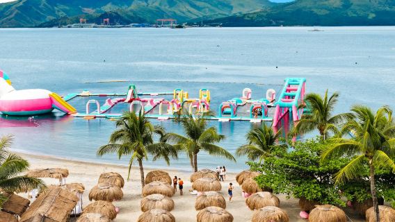 Inflatable Island Subic: Beach Club Ticket + PHP500 Voucher