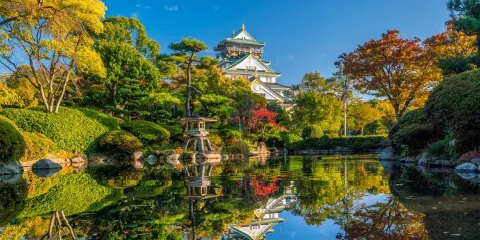 大阪來回-市區景點-大阪城公園+木津市場包車,行程可調