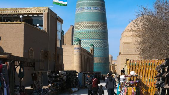 Khiva Highlights Audio Tour: Itchan Kala, Kalta Minor and the Khans' Palaces