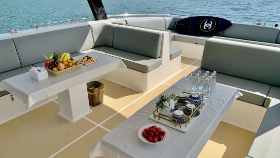 廣西北海遊艇出海【海上派對】網紅海上豪華派對雙體+滑梯+海釣+浮潛+漿板拼船包船出海私人定製