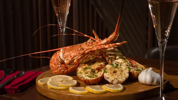 Nha Trang Ambassador Club Restaurant: Sunset Tea, Seafood Buffet, Unlimited Lobster, Love By The Bay, Unlimited Drinks: Soft Drink, Juice, Tea, Coffee