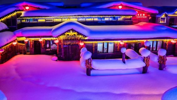 中國雪鄉+大禿頂子山一日遊