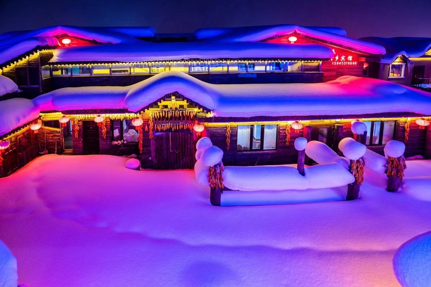 中國雪鄉+大禿頂子山一日遊