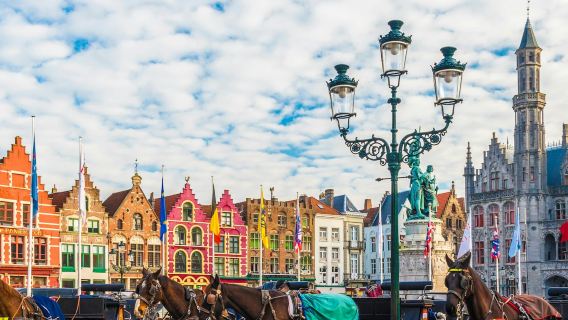 Bruges: Guided Tour + Transport